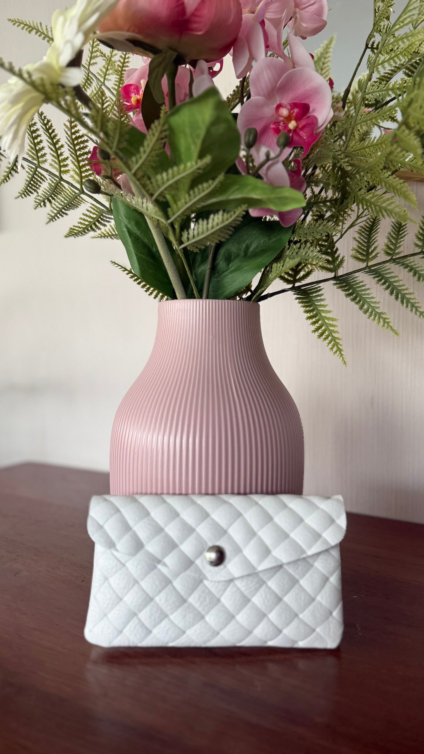 Clays portemonnee wit